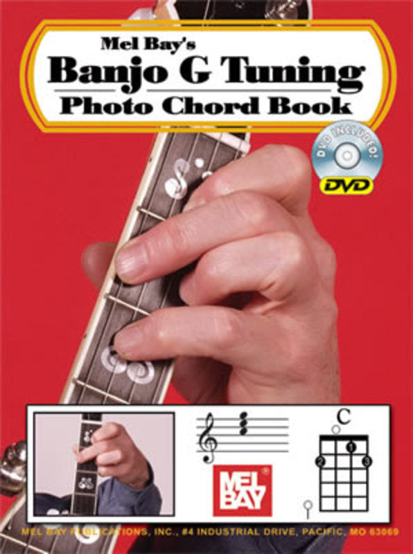 BANJO G TUNING PHOTO CHORD - Mel Bay 20297DP
