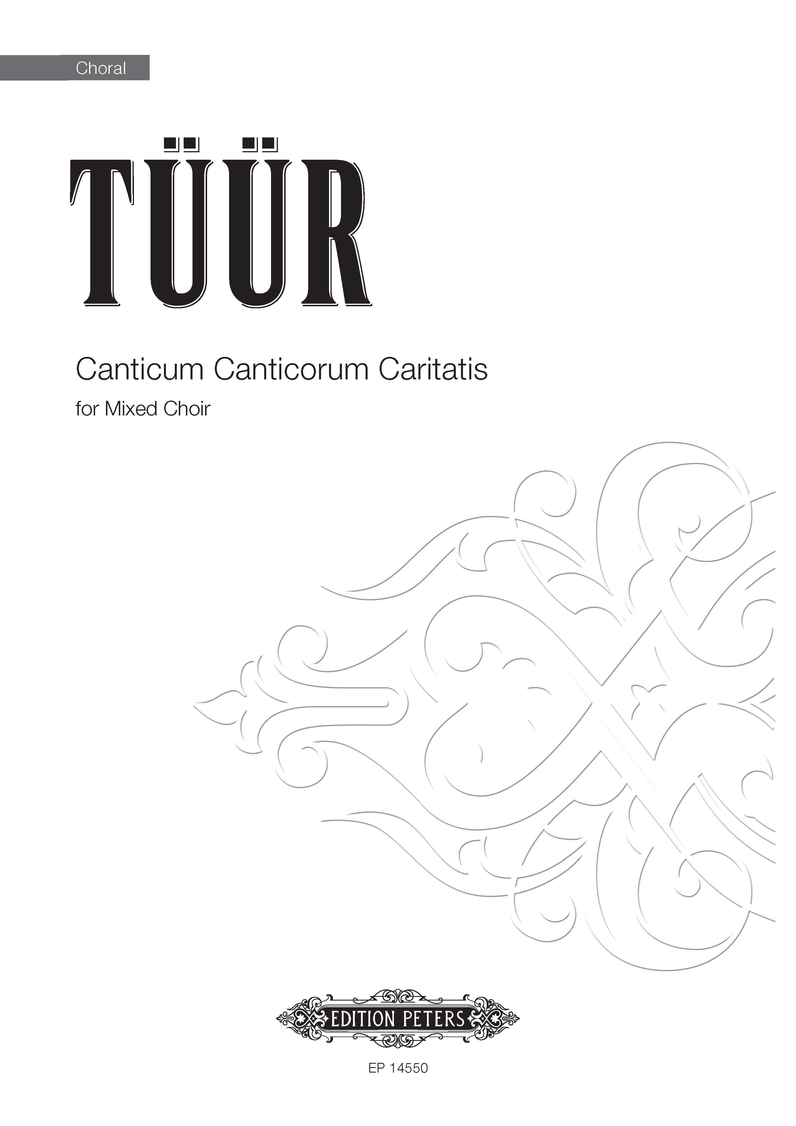 Canticum Canticorum Caritatis - SATB Choral Octavo (Digital Download)