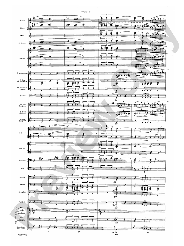 Star Wars Medley (Grade 4) - Concert Band Conductor Score & Parts (Digital Download)