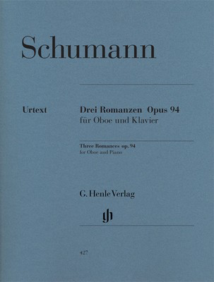 Romances for Oboe and Piano Op. 94 - Robert Schumann - Oboe G. Henle Verlag