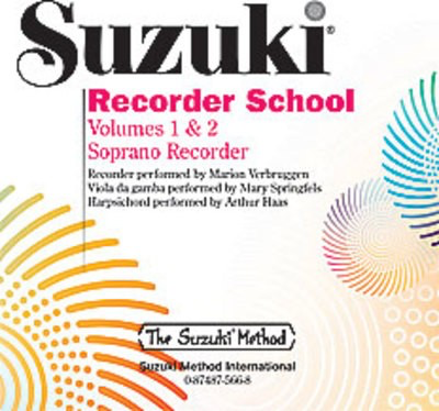 Suzuki Recorder School (Soprano Recorder) CD, Volume 1 & 2 - Descant Recorder Summy Birchard CD