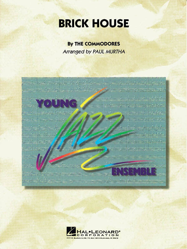 Brick House - Young Jazz Ensemble Score/Parts - Arr.Paul Murtha Hal Leonard 7011025