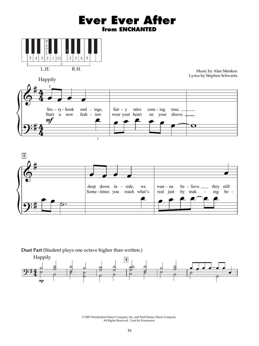 Disney Movie Fun - 2nd Edition - Five-Finger Piano Hal Leonard 1157656