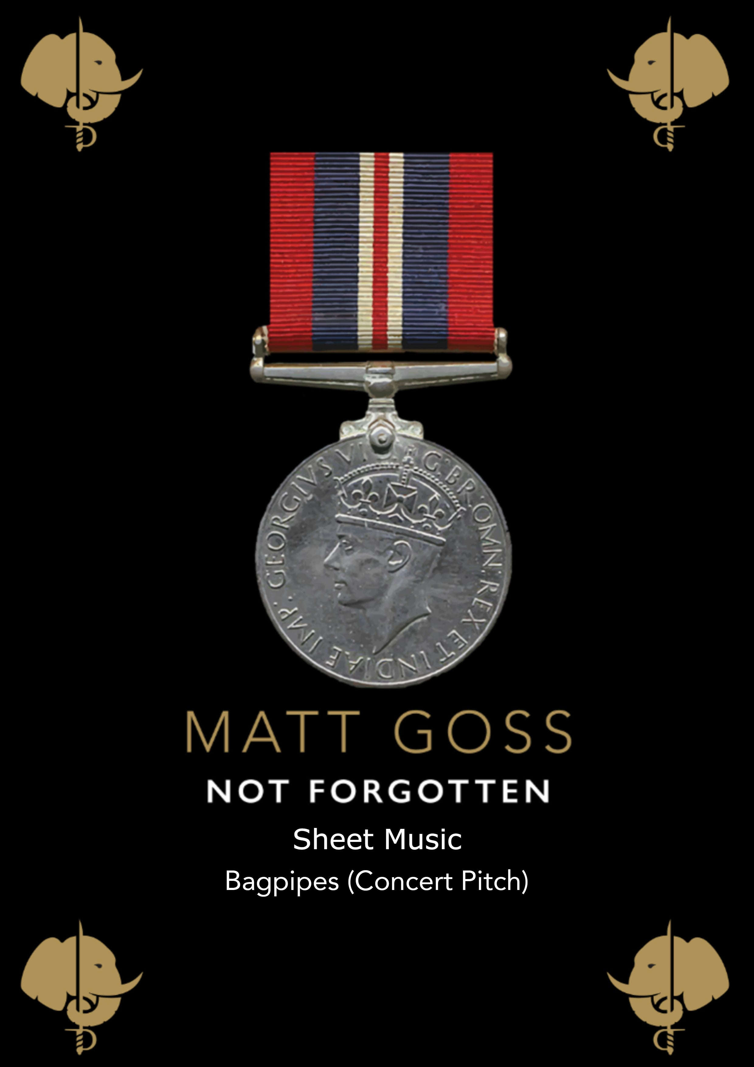 Not Forgotten - Bagpipes Part (Concert Pitch) (Digital Download)
