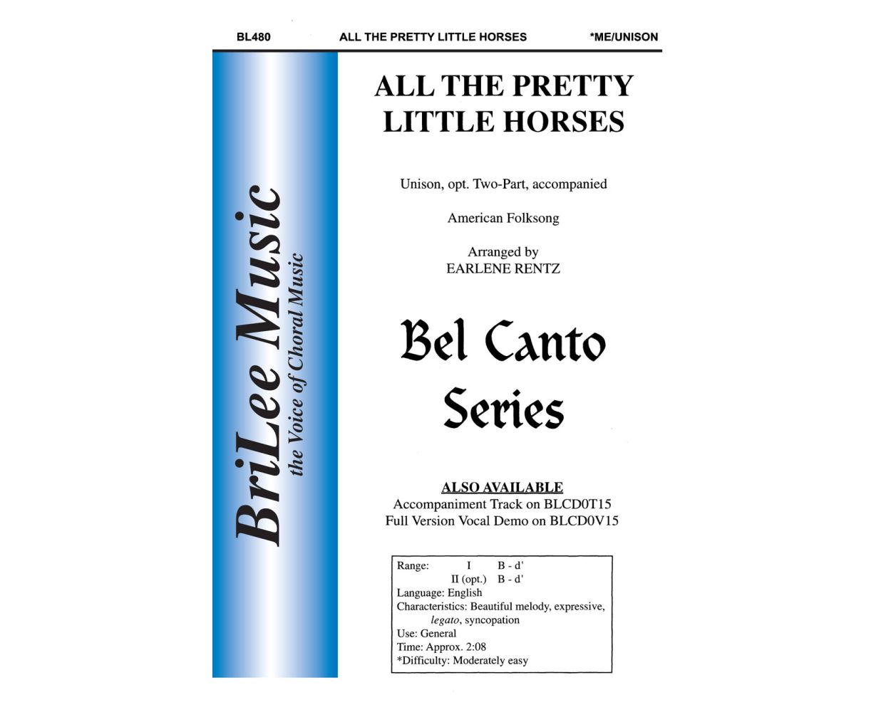 All the Pretty Little Horses SO Gr 3 - Townsend Douglas