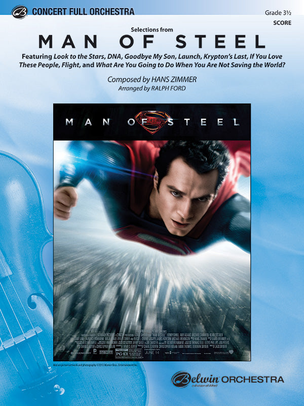 SELECTIONS FROM MAN OF STEEL FO GR3.5 ZIMMER HANS
