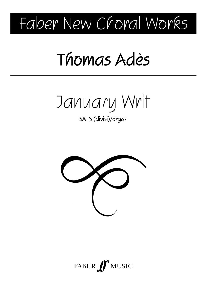 January Writ - SATB Chorus (Digital Download)