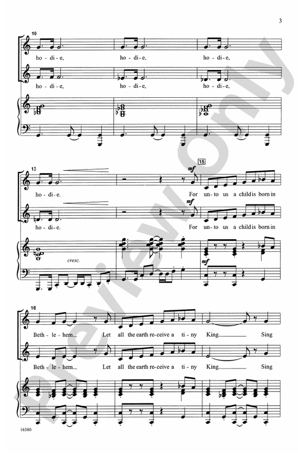 Christmas Fanfare – 2-Part Choral Octavo (Digital Download)