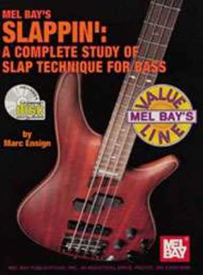 Slappin Comp Study Slap Tech For Bass Bk/Cd/Dvd -