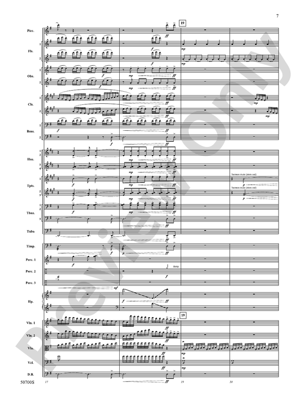 (Up)Lifted – Full Orchestra Conductor Score & Parts (Digital Download)