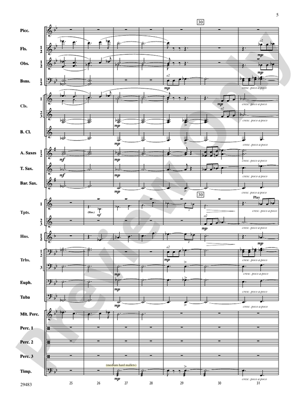 J.S. Jig - Concert Band Conductor Score & Parts (Digital Download)