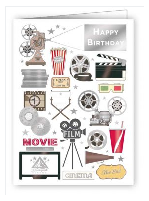 Gift Card Happy Birthday Movie Theme