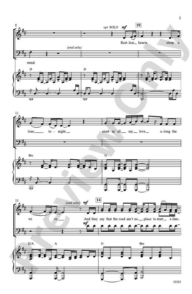 Faithfully – SAB Choral Octavo (Digital Download)