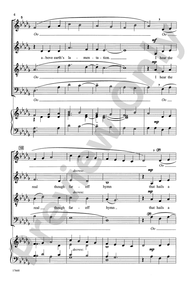 How Can I Keep from Singing? (Quaker Hymn) – SATB, a cappella (Digital Download)