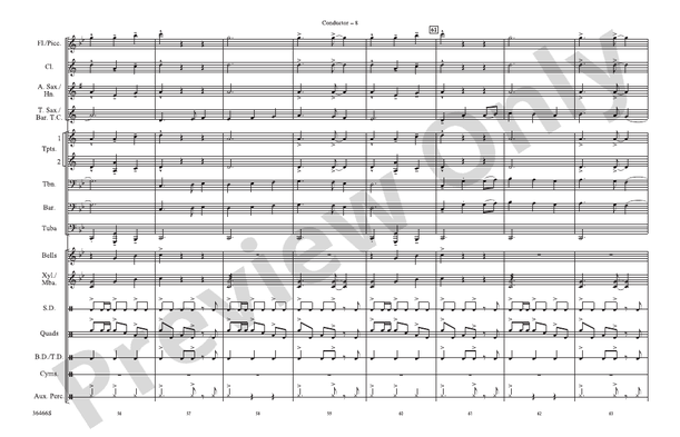 World of Warcraft, Part II – Marching Band Conductor Score & Parts (Digital Download)