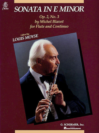 Blavet - Sonata Op2/3 in Emin - Flute/Piano Accompaniment Schirmer 50488571