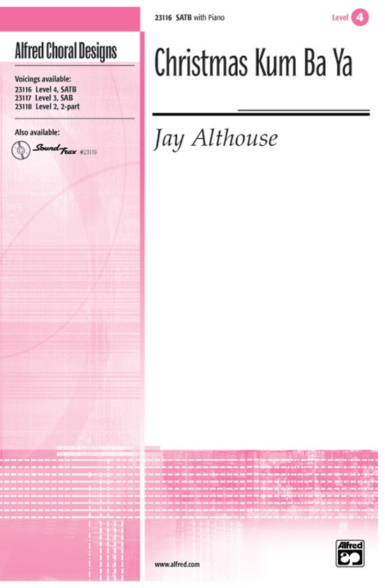 Christmas Kum Ba Ya - SATB Choral Octavo (Digital Download)