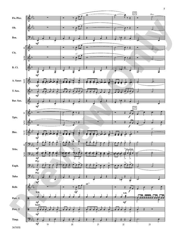 River Trail Expedition - Concert Band Conductor Score & Parts (Digital Download)