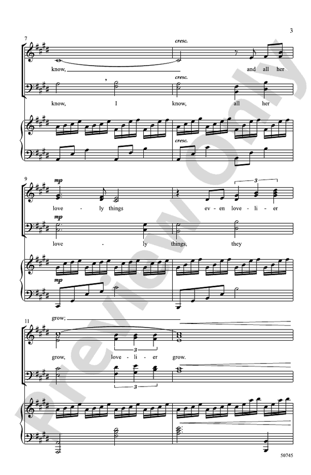 When Music Sounds - SATB Choral Octavo (Digital Download)