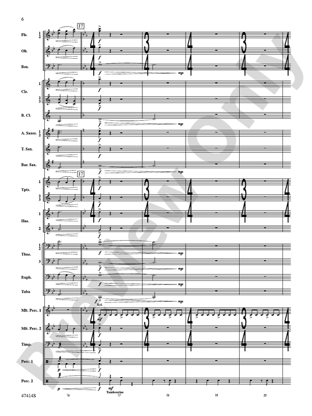 Pinnacle - Concert Band Conductor Score & Parts (Digital Download)