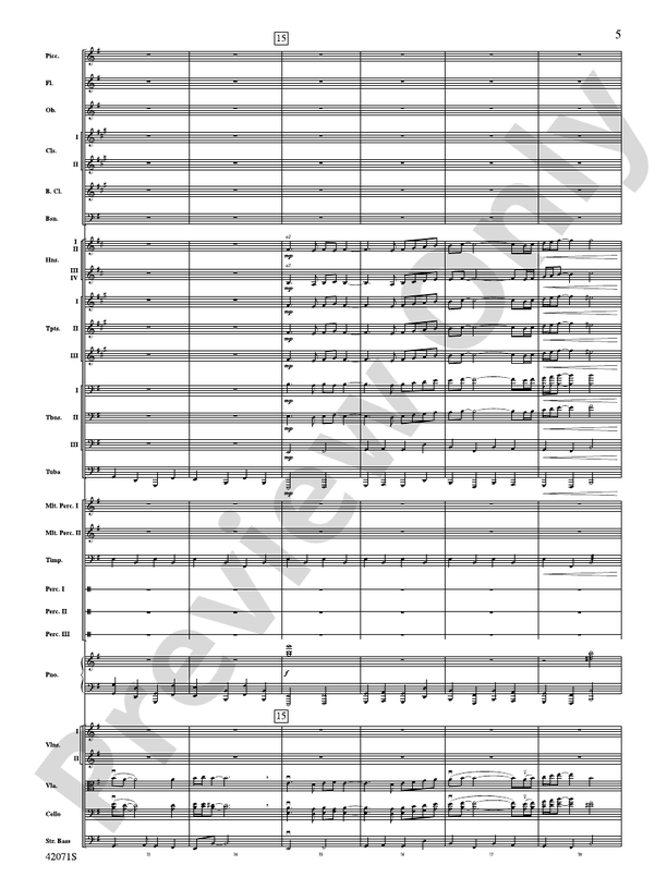 Aethelinda – Full Orchestra Conductor Score & Parts (Digital Download)