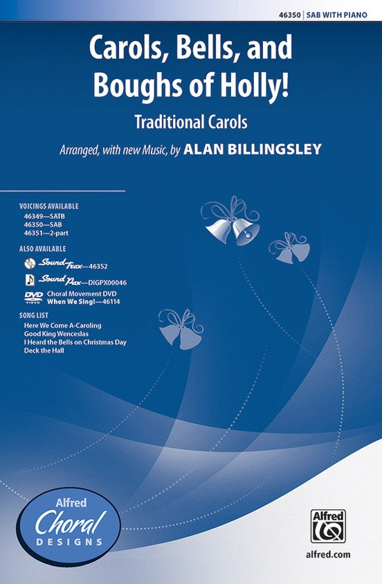 Carols, Bells, and Boughs of Holly! – SAB Choral Octavo (Digital Download)