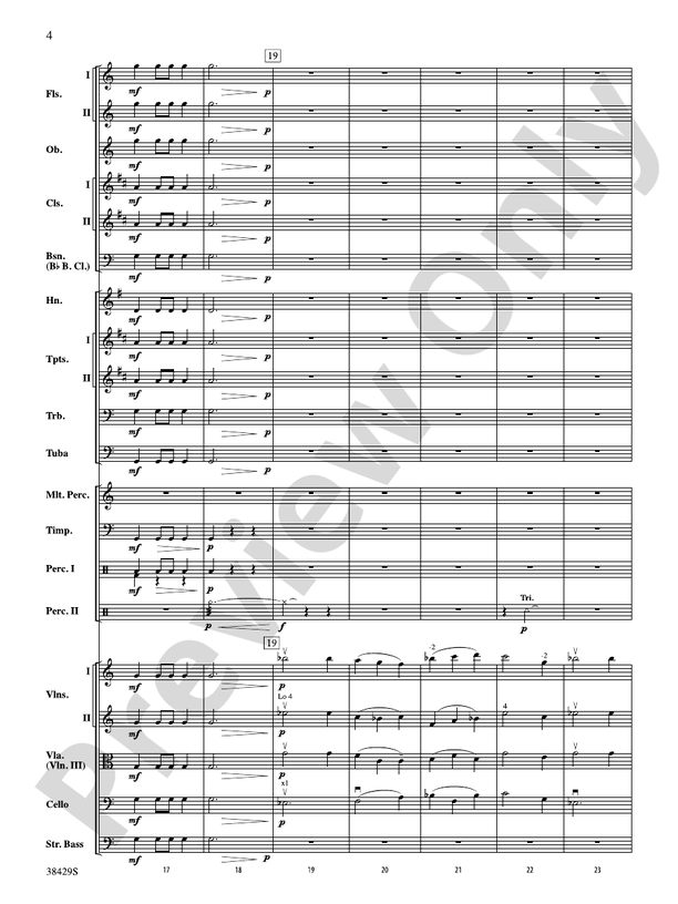Blunderbuss Battles – Ful Orchestra Conductor Score & Parts (Digital Download)