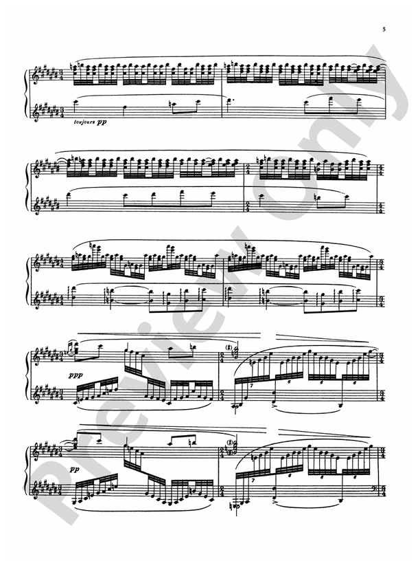 Ravel - Gaspard de la Nuit - Piano Solo (Digital Download)