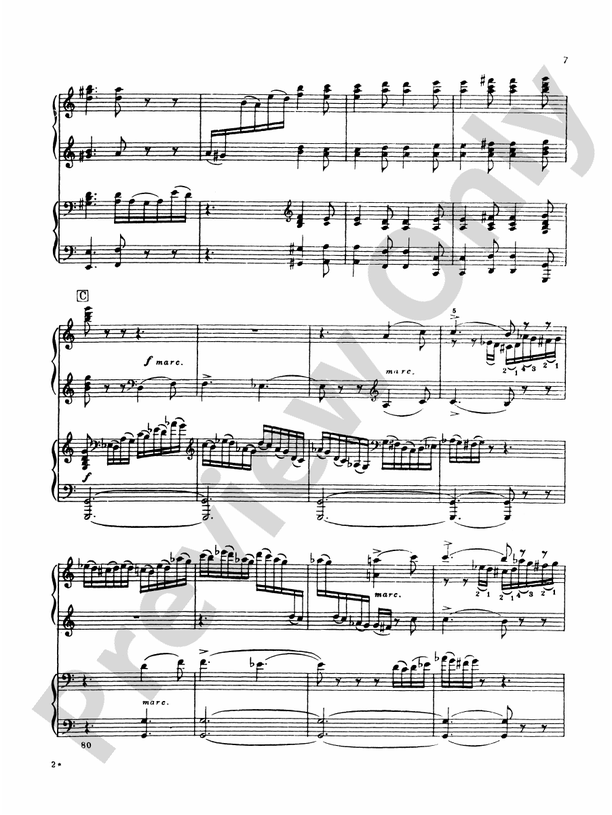 Tchaikovsky - Serenade, Op. 48 - 1 Piano, 4 Hands (Digital Download)