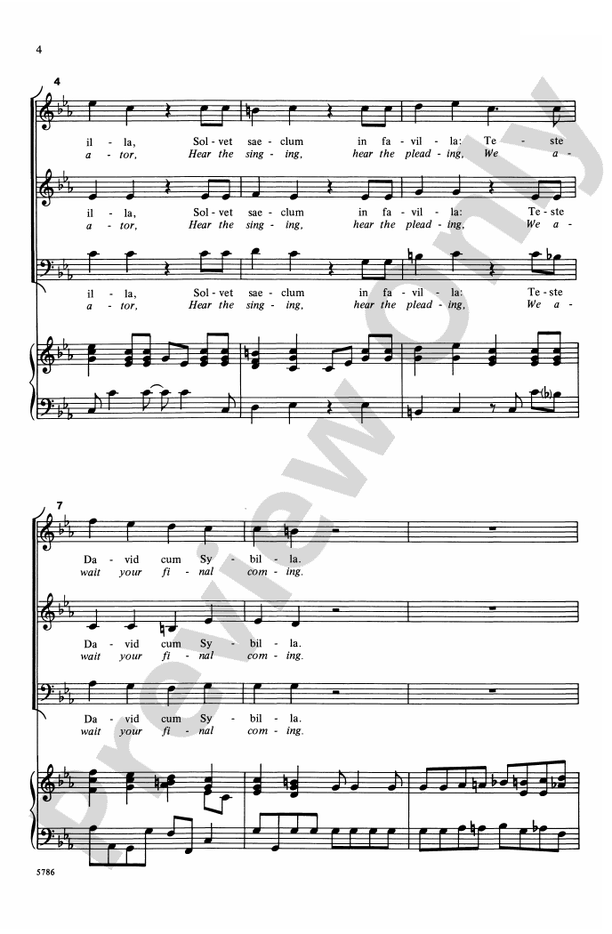 Dies Irae (from Requiem) – 3-Part Mixed Choral Octavo (Digital Download)