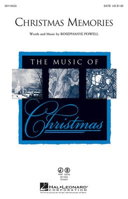 Christmas Memories - Rosephanye Powell - SATB Hal Leonard Choral Score Octavo