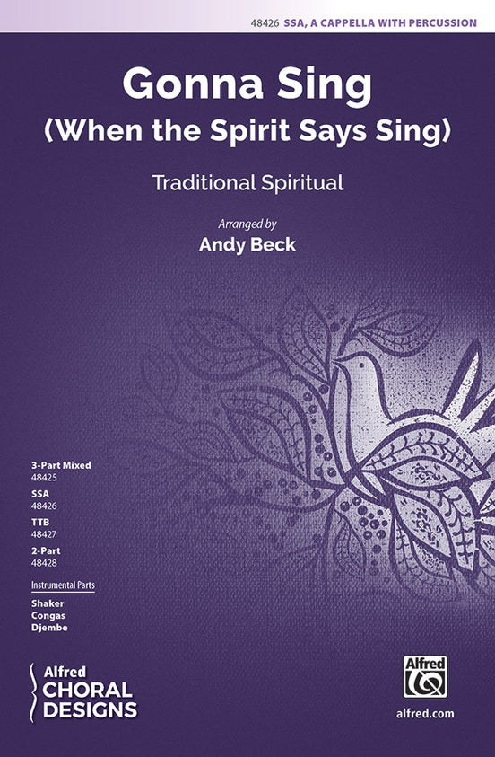 Gonna Sing – SSA, a cappella Choral Octavo (Digital Download)