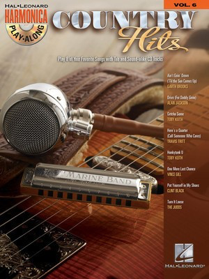Country Hits - Harmonica Play-Along Volume 6 - Various - Harmonica Hal Leonard /CD