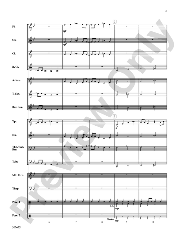Two and a Half Men (Main Theme) - Concert Band Conductor Score & Parts (Digital Download)