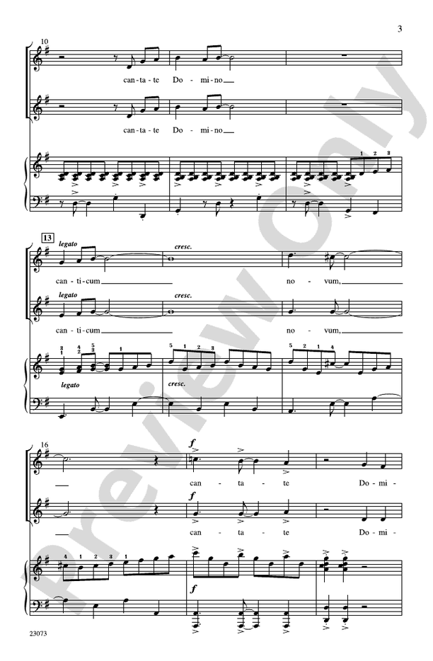 Cantate Domino – SSAA Choral Octavo (Digital Download)