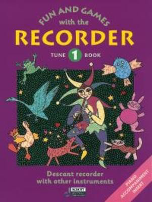 Fun and Games with the Recorder, Tune Book 1 - Method for descant recorder - Descant Recorder Gerhard Engel|Gudrun Heyens|Hans-Martin Linde|Konrad Huenteler Schott Music