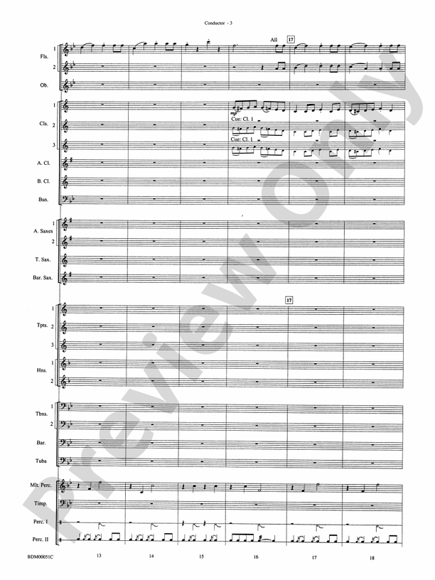 Parade of the Wooden Soldiers - Concert Band Conductor Score & Parts (Digital Download)