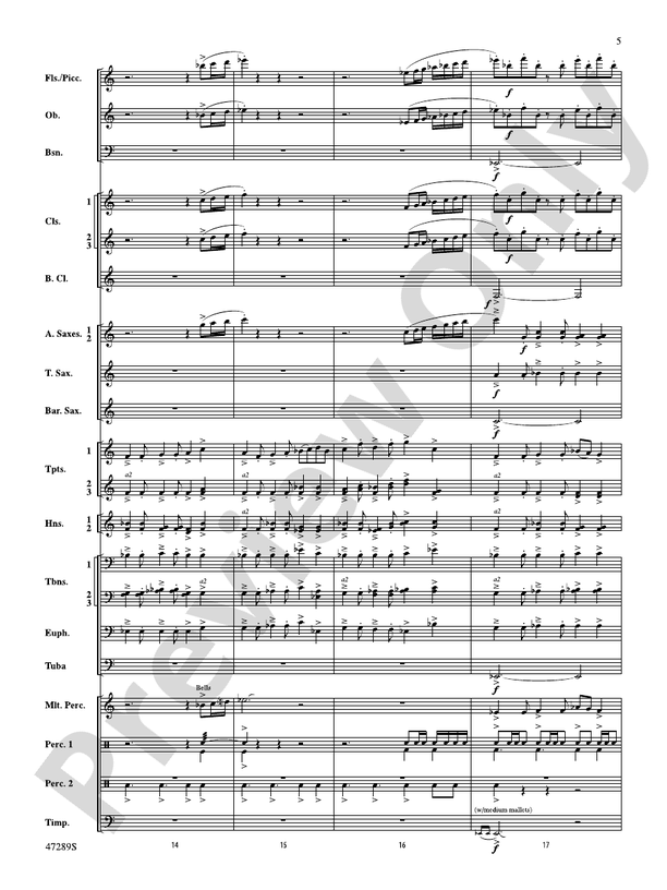 A Symphonic Celebration - Concert Band Conductor Score & Parts (Digital Download)