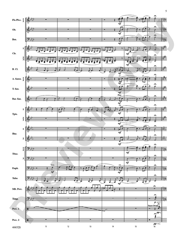 Prelude and Passages - Concert Band Conductor Score & Parts (Digital Download)