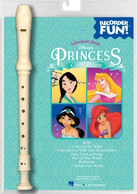 Selections from Disney's Princess Collection - Book/Instrument Pack - Recorder Hal Leonard Recorder Solo