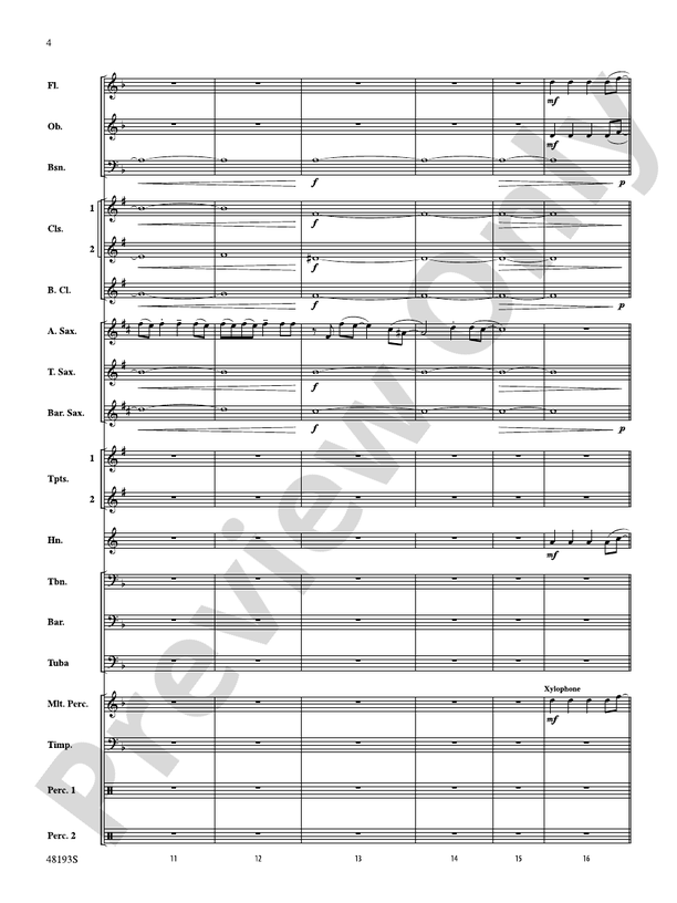 NATURAL/PYB 2 1/2 - Concert Band Conductor Score & Parts (Digital Download)