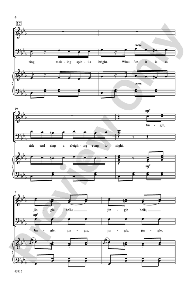 Jingle Bells Rondo – 3 Part Mixed Choral Octavo (Digital Download)