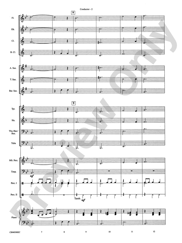 Fawkes the Phoenix (from Harry Potter and the Chamber of Secrets) - Concert Band Conductor Score & Parts (Digital Download)
