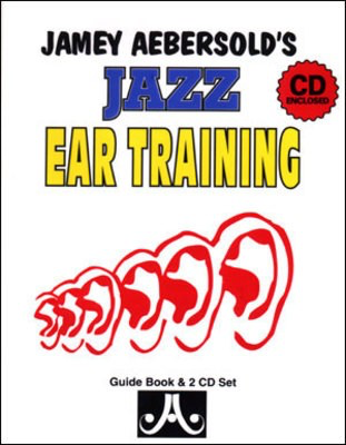 Jazz Ear Training - Guide Book & 2 CD Set - Jamey Aebersold - All Instruments Jamey Aebersold Jazz /CD