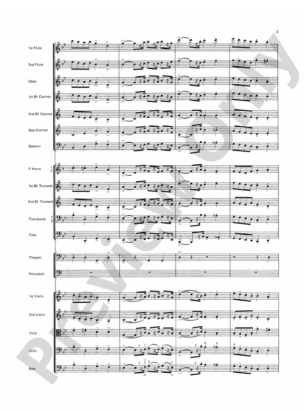 Farandole – Full Orchestra Conductor Score & Parts (Digital Download)
