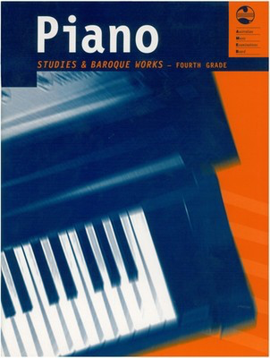 AMEB Piano Studies and Baroque Works Fourth Grade - Piano AMEB 1201055739