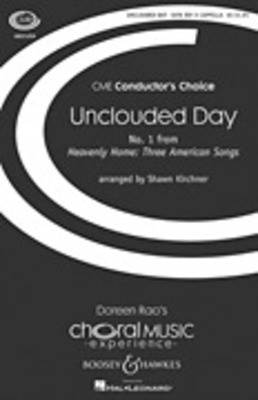 Unclouded Day Ssaattbb - (No. 1 from Heavenly Home: Three American Songs) CME Conductor's Choice - Josiah Kelley Atwood - SSAATTBB Shawn Kirchner Boosey & Hawkes Octavo