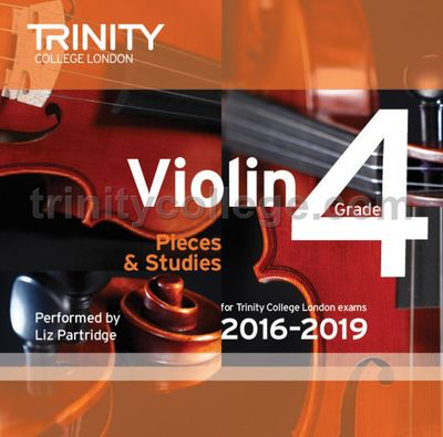 Violin Exam Pieces Grade 4, 2016-2019 - CD - Various - Violin Trinity College London CD