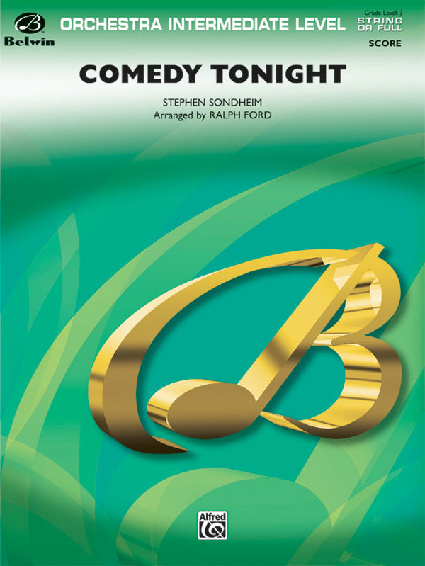 COMEDY TONIGHT PIF GR 3 GREEN ARR FORD SONDHEIM