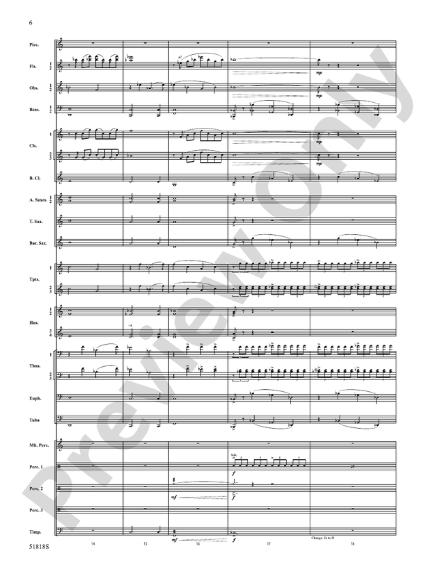 Champions of the Sky - Concert Band Conductor Score & Parts(Digital Download)